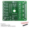 Przełącznik IR 4-kanałowy 10 A / 230 V - sterowany pilotem - PCB i mikroprocesor do projektu AVT 1815