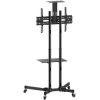 SpeaKa Professional SP-6646948 Base-Line TV trolley Height-adjustable Tiltable