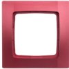 Karo Ramka Pojedyncza Perłowa Czerwień R-1S/55