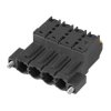 Weidmüller 1043700000 Obudowa złącza pin męskiego na kabel SLF 7.62HP/05/180F SN BK BX, wire-to-board, piny: 5, 20 A, 36