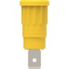 Electro Pjp 3286-Cd1-J Push-Fit Safety Socket YelloW 1 Piece Jack Plug