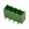 Łączówka; EDRC-5.08-04P-4; 4 tory; R=5,08mm; 8,2mm; 15A; 300V; przewlekany (THT); kątowe 90°; zamknięta; zielony; KLS; RoHS