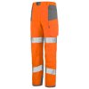 PANTALON PUL ORANGE FLUO / GRIS MINERAL