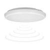 Plafon CERIS LED 22W, biały, PC , IP 65 czuj. mikrof. AD-PL-6091WLPMM4