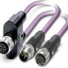 Kabel systemowy magistrali Phoenix Contact SAC-5P-M12FY/0,5-920/M12MS-FS 1514579
