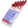 Edding 4-3000002 Permanent marker Red waterproof: Yes