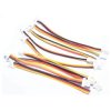 Gniazdo Micro JST z przewodem 200mm - dwa gniazda - 3 PIN raster 1.25 - złącza żeńskie (female)
