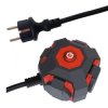 Przedłużacz warsztatowy kostka Outdoor Heavy Duty Power Globe IP44 H07RN-F 3G1,5 mm2, 1,4 m 34103