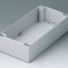 ABS enclosure shell, (L x W x H) 240 x 120 x 60 mm, light gray (RAL 7035), C2122401