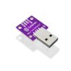 Soldered USB-A male - adapter USB do płytki stykowej