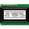 Wyświetlacz monochromatyczny LCD, , Alfanumeryczny, podświetlanie LED, Midas
