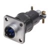 Gniazdo + wtyk C05/03 na panel 3 pin długość 54.45mm