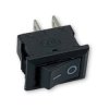 Przełącznik kołyskowy KCD11 Mini 3A 250V czarny ON - OFF switch włącznik