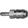 Quick-release coupling, L 46 mm, 35 bar, stainless steel, for hose, 107198
