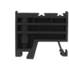 Trzymacz blokada końcowa na szynę TS/TH35 KU-1/35 czarny A44-1203