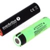 Power Bank: Panasonic li-ion 18650 3400 mAh + ładowarka everActive EC-10