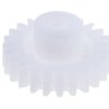 Koło zębate walcowe, moduł: 1, l.zębów: 24, śr. piasty: 11.7mm, śr. otworu: 5mm, POM
