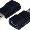 Adapter USB 3.2 Męskie do żeńskiego 3.2