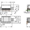 WAGO 2091-1432/205-000 Obudowa męska na PCB 100 szt.