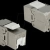 86385 Keystone Module RJ45 jack > LSA Cat.6A STP dust cover