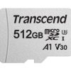 Karta Micro SD MicroSDXC, 512 GB, Transcend USD300S -25 → +85°C