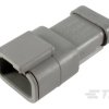 TE Connectivity Obudowa złącza pin żeńskiego na kabel DTM04-3P-E003 1 szt. paczka