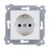 Gniazdo z uziemieniem Schuko 2P+E 250V 16A Biały 237/01 EXEN
