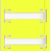 PA cable maker, inscribable, (W x H) 60 x 30 mm, max. bundle Ø 40 mm, yellow, 1083240000