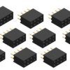 Opencircuit Female header 2x4 pin - 2.54mm - 10 pcs