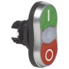 BACO BAL61QH21 L61QH21 Double Head Pushbutton Chrome-Plated PVC Ring