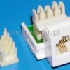 Gniazdo RJ11, KEYSTONE. Gniazdo telefoniczne RJ11