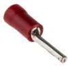 Końcówka pinowa, Cyna, 1.9mm średnica, 12mm długość, Czerwony, 16AWG - 22AWG Bez osłony