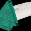 1.69.507.145/1502 Indicator, 28 V, bulb, 10 mm, arrow-shaped, green