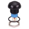 IPR5SAD2 Black Momentary 12mm Push Button Switch SPDT IP67 APEM
