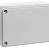 Puszka gładka z pokrywą 120 C Poliwęglan seria 480120x80x50szara EC480C4R /opak. 100/