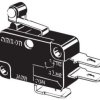 V-155-1A5, Wyłącznik krańcowy, miniaturowy, dźwignia z rolką, 15A, SPDT, konektor 6.3mm, Omron, V1551A5