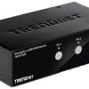 TrendNet TRENDnet TK 241DP - KVM-/Audio-/USB-Switch - 2 x KVM/Audio/USB Przełącznik KVM 3840 x 2160 Pixel