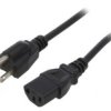 Kabel: 3X18awg, Iec C13 Żeński,Nema 5-15 (B) Wtyk, 2M, 10A Lt-202+501 Svt...