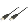 LogiLink CU0039 USB cable USB 3.2 1st Gen USB-A plug, USB-A plug 2.00 m Black