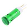 Lampka kontrolna do montażu panelowego 12 → 14V, zielona 10mm LED Signal Construct