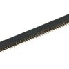 Gniazdo kołkowe żeńskie 2x40 proste, raster 2,54mm