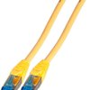 Patch cable, RJ45 plug, straight to RJ45 plug, straight, Cat 6A, S/FTP, LSZH, 10 m, yellow, IPK-6A-U-TPE-GE-1000