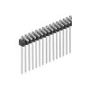 Fischer SLV W 1 KA 055 36 G Male Header 1x36 90° 1.27mm Pitch Gold 5.5mm Pins