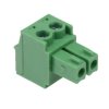 2-Way 3.81mm Right Angle Pluggable Terminal Block 8A 300V