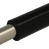 Wtyk; 2,5mm; zasilające DC; 5,5mm; NES/J 25 SCHWARZ; proste; na przewód; lutowany; 1A; 12V; RoHS