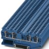 Through terminal block, spring balancer connection, 0.08-6.0 mm², 4 pole, 32 A, 8 kV, blue, 3031458