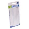 Transparent 11mm x 150mm Glue Gun Sticks - Pack of 10