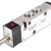 Pneumatyczny zawór elektromagnetyczny Norgren 5/2 G Cewka/sprężyna 8 bar 5 portowy V60 24V