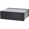 Hammond 1455T1202 Extruded Enclosure 120X165X52 Clear Anodise