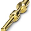 Pin contact, 6.0-10 mm², AWG 10-8, crimp connection, nickel-plated/gold-plated, 1605752
